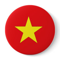 Vietnam Flag buttons by flagshirts Vietnam Flag buttons