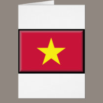 Vietnam Flag cards