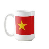 Vietnam Flag & Map Mug by FlagAndMap Vietnam Flag & Map Mug