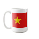 Vietnam Flag & Map Mug by FlagAndMap Vietnam Flag & Map Mug