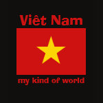 Vietnam Flag Map Text Ladies Baby Doll