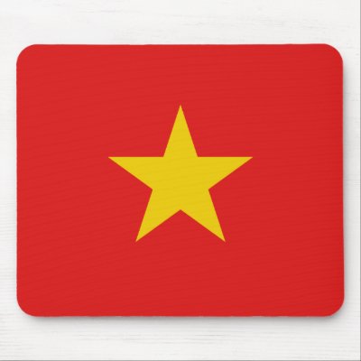Vietnam Flag Mousepad by FlagAndMap