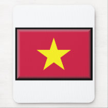 Vietnam Flag mousepads