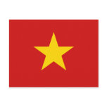 Vietnam Flag Postcard