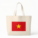 Vietnam Flag Tote Bag by FlagTshirts Vietnam Flag Tote Bag