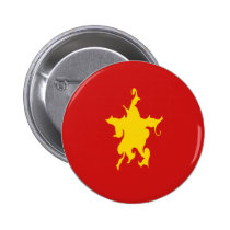 Vietnam Gnarly Flag buttons