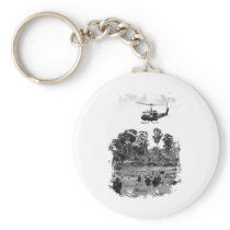 Vietnam Huey Landing Keychains