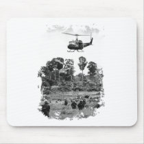 Vietnam Huey Landing Mousepad