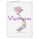 Vietnam Map cards