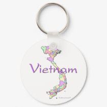 Vietnam Map keychains by redthread_vietnam Vietnam Map keychains