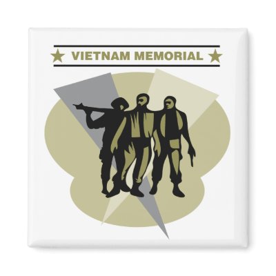 Vietnam Memorial magnet by patriotic_tshirts
