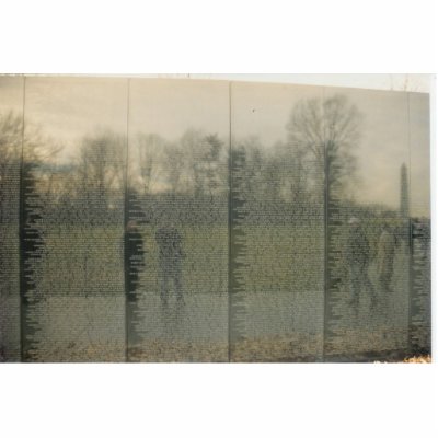 Vietnam Memorial Photo Cutouts by cliffordphotos
