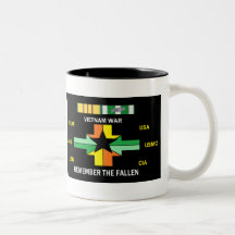 VIETNAM - REMEMBER THE FALLEN COFFEE MUGS