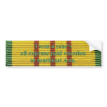 Vietnam service bumper sticker