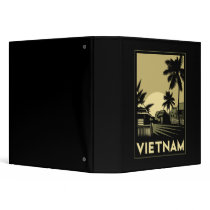 vietnam southeast asia art deco retro travel binders
