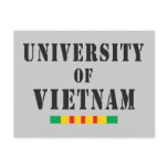 Vietnam stencil postcard