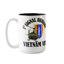 Vietnam Vet - 1st Sig Bde mugs