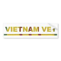 Vietnam Vet Bumper Sticker