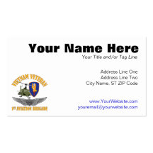 Vietnam Veteran Aircrew Wings Business Card