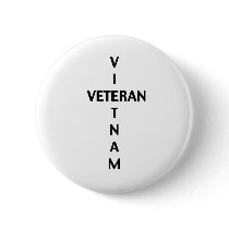 Vietnam Veteran Cross (Button) by booatha Vietnam Veteran Cross (Button)