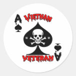 Vietnam Veteran gifts 68-69 Round Sticker