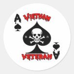 Vietnam Veteran gifts 70-71 Round Sticker
