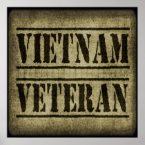 Vietnam Veteran Military Poster