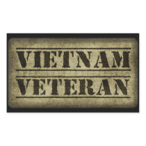 Vietnam Veteran Military Sticker