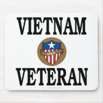 Vietnam Veteran mousepads by SmartAssProducts Vietnam Veteran mousepads