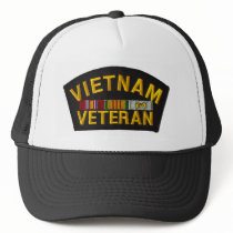 Vietnam Veteran Patch on Hat