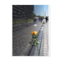vietnam veterans memorial postcards
