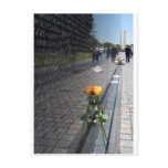 vietnam veterans memorial postcards