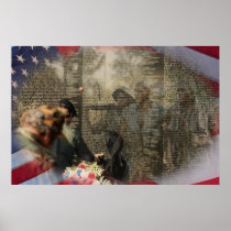 Vietnam Veterans' Memorial Print