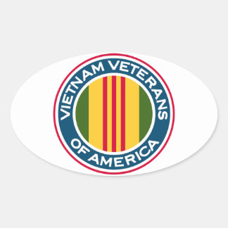 vietnam veterans america oval sticker gifts zazzle