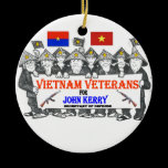 VIETNAM VETS for KERRY ornaments