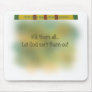 Vietnam war helmet graffiti mouse pads