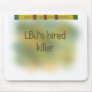 Vietnam war helmet graffiti mousepads
