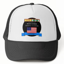 Vietnam War Veteran - Never Forget hats