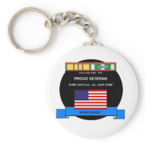 Vietnam War Veteran - Never Forget Key Chains