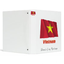 Vietnam Waving Flag with Name binders by Vexillophile Vietnam Waving Flag with Name binders