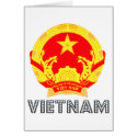 Vietnamese Emblem cards by FlagStore Vietnamese Emblem cards