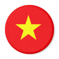 Vietnamese Flag T-shirts and Gifts magnets