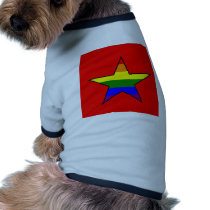Vietnamese GLBT Pride Flag pet clothing