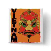 VIETNAMESE MASK buttons by nassosvakalis VIETNAMESE MASK buttons