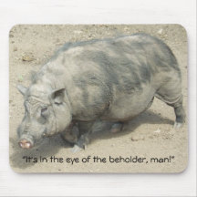 Vietnamese Pot Belly Pig Mousepad
