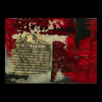 Vieux Carré Red 1 Print