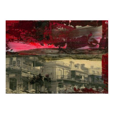 Vieux Carré Red 2 Poster by LoveandBones