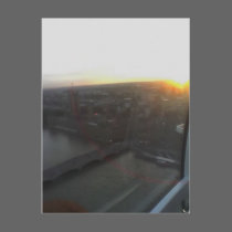 View Across London from London Eye, England 12 postcards