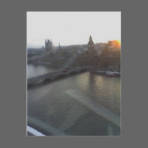 View Across London from London Eye, England 17 postcards