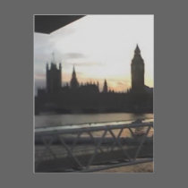 View Across London from London Eye, England 22 postcards